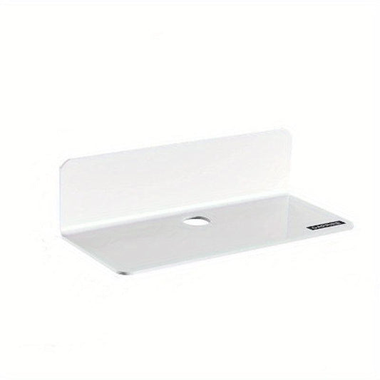 Acrylic Floating Shelves Display Organizer Wall Mounted Storage Rack No Drilling