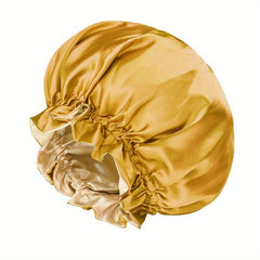 Silky Bonnets for Women Extra Large Satin Sleeping Cap Elastic Band