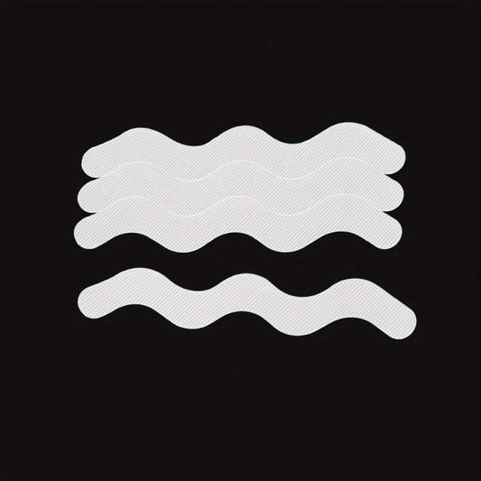 24 pcs Anti Slip Shower Stickers with Scraper for Bath Tub Shower Stairs