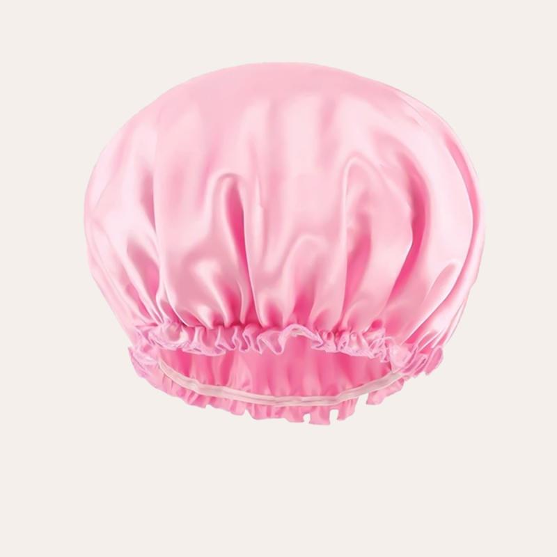 1pc Satin Bonnet Sleep Cap Soft Elastic Silky Hair Bonnet