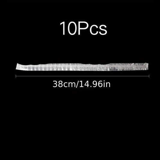 10Pcs Disposable Waterproof Shower Caps for Women and Men