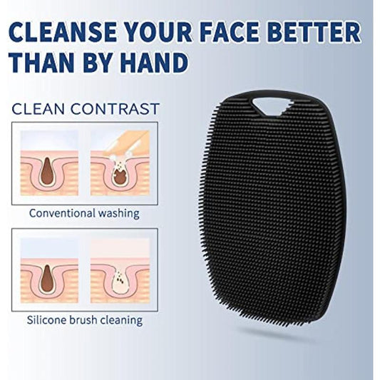 Silicone Body Scrubber For Men Women Nourishing Cleaning & Exfoliating