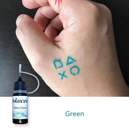 10ml Tattoo Ink Juice Tattoo Cream Waterproof for Men and Women