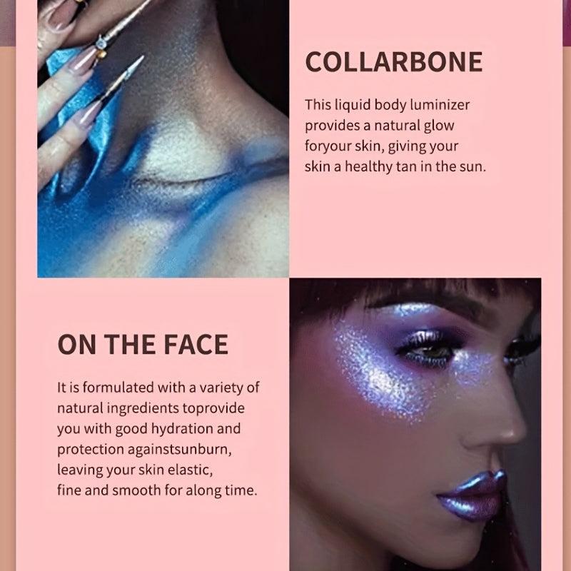 Golden Body Highlight Spray with Shimmer - Polarized Light