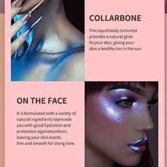 Golden Body Highlight Spray with Shimmer - Polarized Light