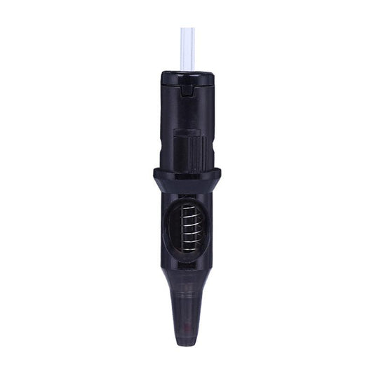 10pcs Ballpoint Tattoo Cartridge Needles, Practice Drawing Set, Motor Pen Grip