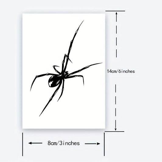 Spider Temporary Tattoo Stickers Magic Tattoos Lasting 1 2 Weeks