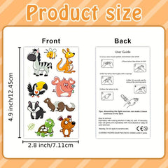 Glow Jungle Safari Birthday Party Temporary Tattoos