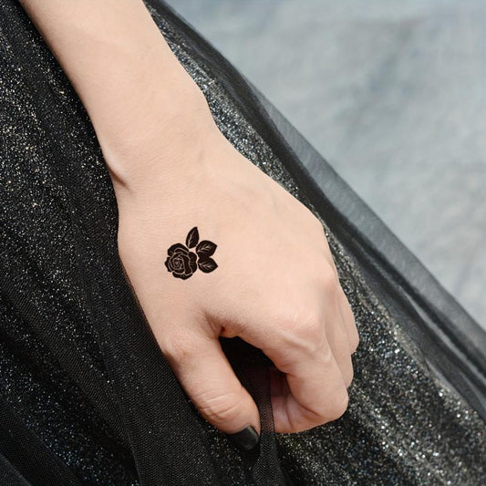 Waterproof Long-Lasting Rose Tattoo Sticker for Party Everyday