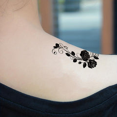 Waterproof Long-Lasting Rose Tattoo Sticker for Party Everyday