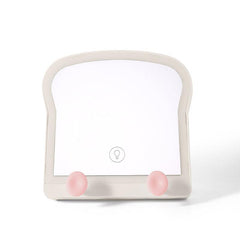 Toast & Bread Shape Mirror Night Light Lamp