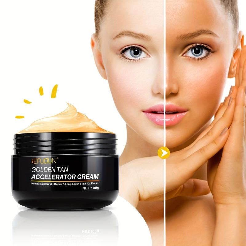 Self Tanning Gel Face Body Bronzer Lotion Wheat Summer Seaside Sunbathing