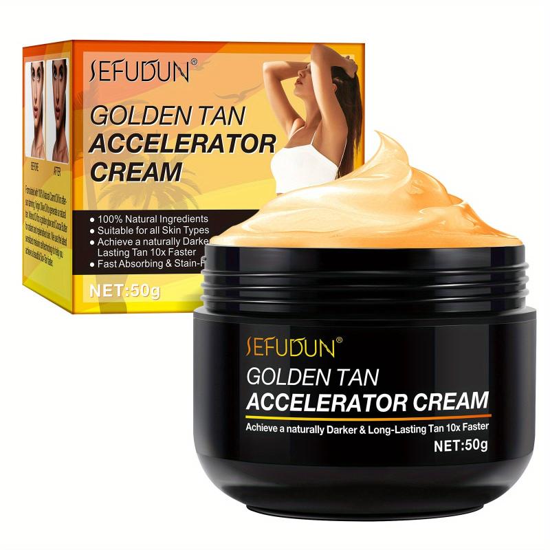 Self Tanning Gel Face Body Bronzer Lotion Wheat Summer Seaside Sunbathing