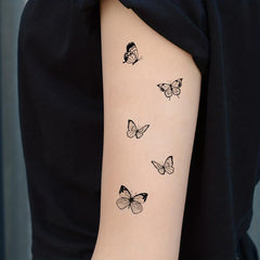 Waterproof Floral Tattoo for Everyday Parties