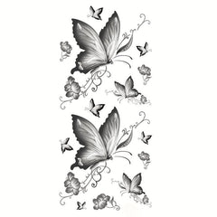 Waterproof Temporary Butterfly Tattoo Stickers