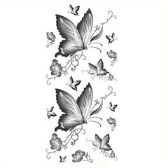 Waterproof Temporary Butterfly Tattoo Stickers
