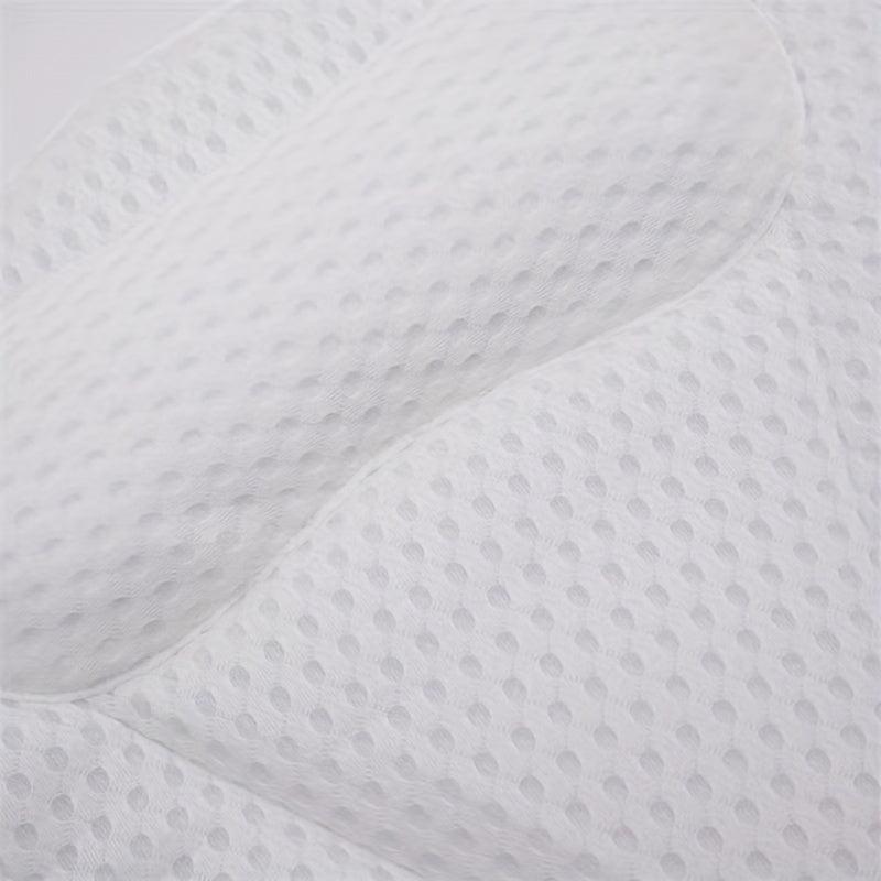Bath Pillow for Tub 4D Air Mesh Soft Tub Pillow for Headrest with 6 Suction Cups