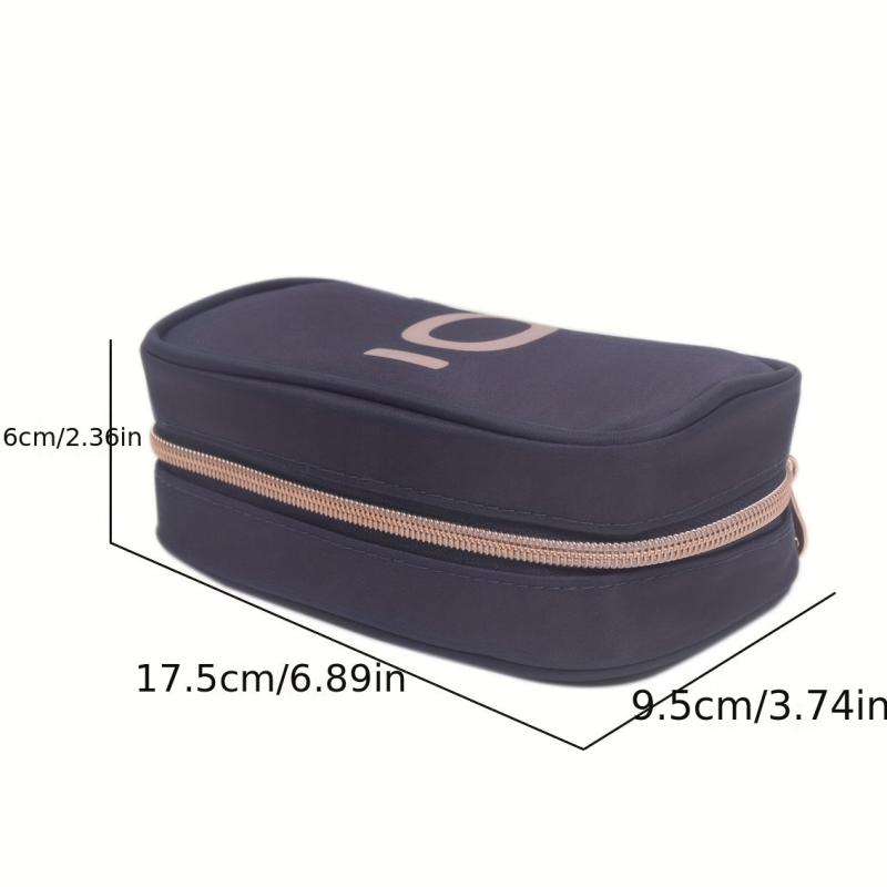 10-Slot Nail Polish Storage Case for Travel and Home - Bottle Holder Organizer