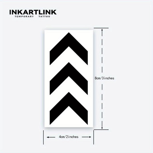 Minimalism Ray Temporary Tattoo Stickers - Herbal Juice Tattoo