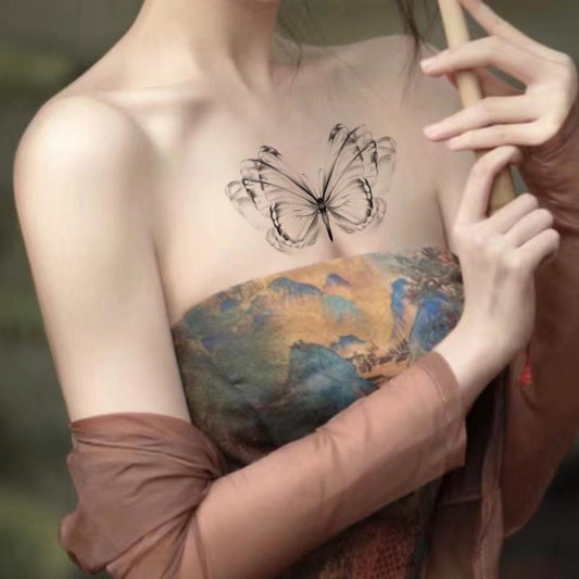 Butterfly Tattoo Sticker Waterproof Temporary Tattoo