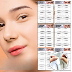 1 Pc Waterproof Eyebrow Tattoo Sticker