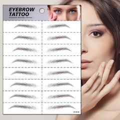 1 Pc Waterproof Eyebrow Tattoo Sticker