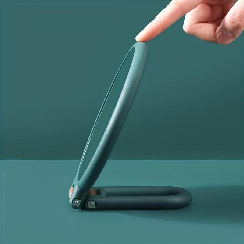 Folding Hand Mirror Double Side with Adjustable Handle