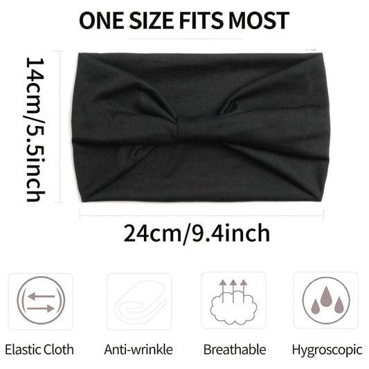 Stretchy Knitted Headband for Yoga Workout and Sports