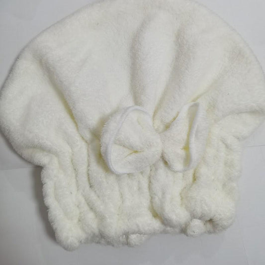 Microfiber Hair Turban Towel Absorbent Twist Turban Shower Cap