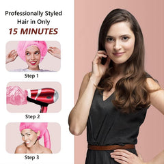 Adjustable Hair Dryer Bonnet for Hair Styling and Conditioning