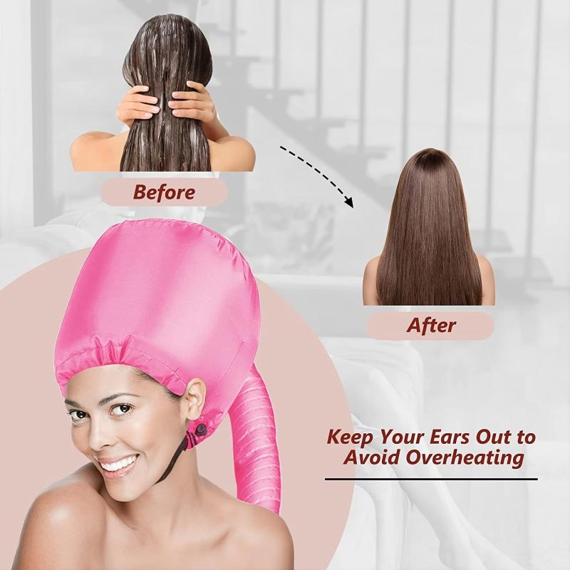 Adjustable Hair Dryer Bonnet for Hair Styling and Conditioning