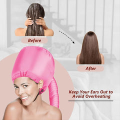Adjustable Hair Dryer Bonnet for Hair Styling and Conditioning