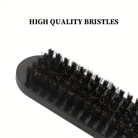 V-shaped Hair Straightener Brush Heat Resistant Anti-static