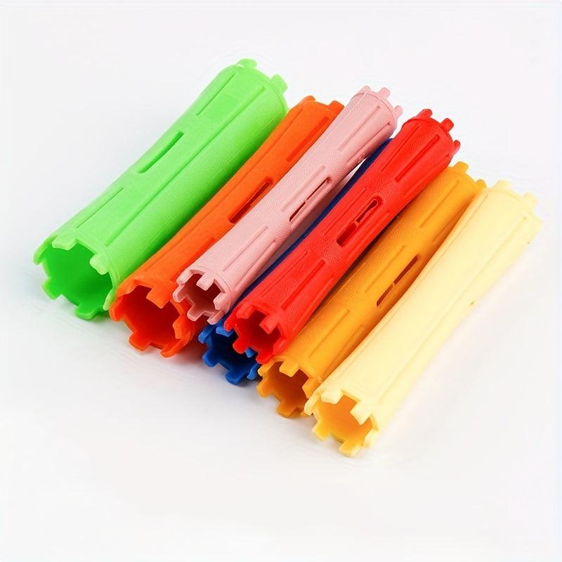80pcs Non-harmful Hair Curler Plastic Curling Bar DIY Hair Styling Tools