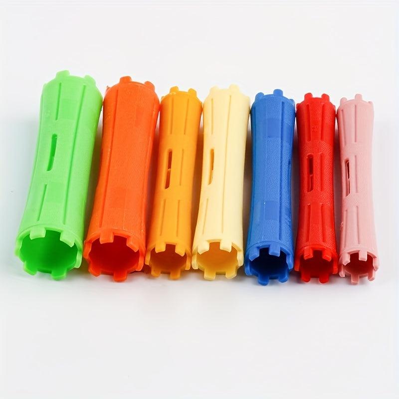 80pcs Non-harmful Hair Curler Plastic Curling Bar DIY Hair Styling Tools