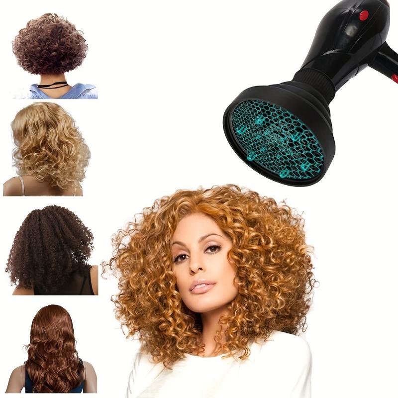 Portable Collapsible Hair Dryer Diffuser Attachment Lightweight Foldable Travel