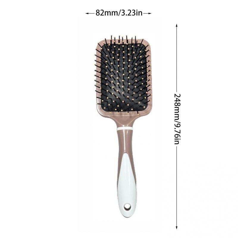 Square Detangling Paddle Brush Air Cushion Hair Brush Anti Static