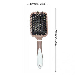 Square Detangling Paddle Brush Air Cushion Hair Brush Anti Static