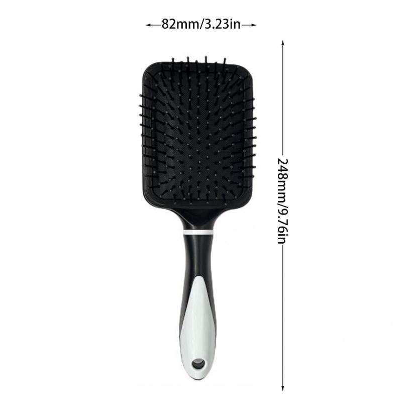Square Detangling Paddle Brush Air Cushion Hair Brush Anti Static