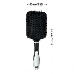 Square Detangling Paddle Brush Air Cushion Hair Brush Anti Static