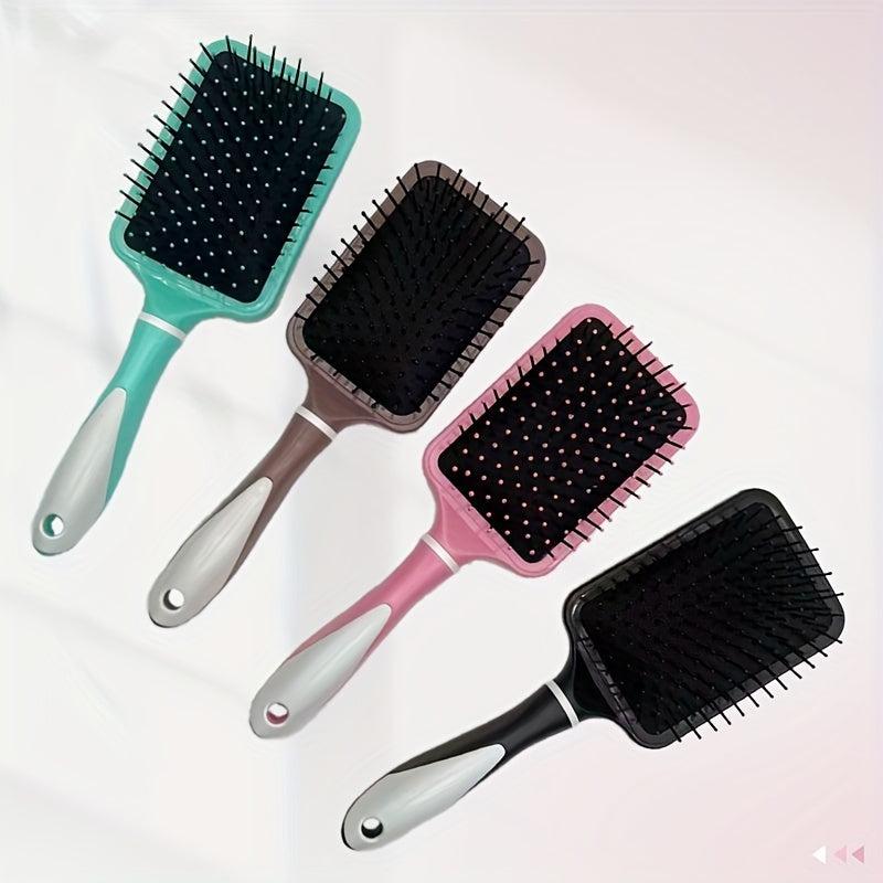 Square Detangling Paddle Brush Air Cushion Hair Brush Anti Static
