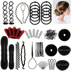 Hair Styling Set with DIY Hair Accessories