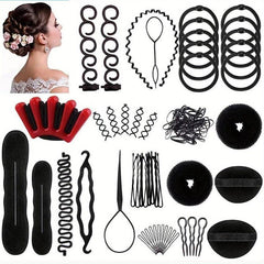 Hair Styling Set with DIY Hair Accessories