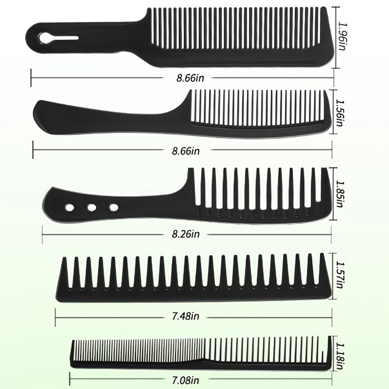 Detangling Comb for Curly Straight Long Thick Hair Wide Tooth Barber Comb