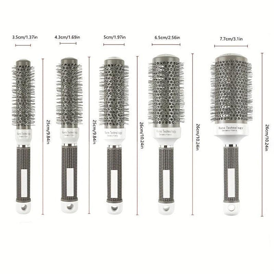 Aluminum Tube Comb Roller for Styling Hair