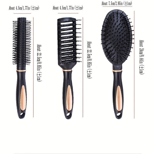Anti Static Massage Comb, High Temp Resistance Hair Brush