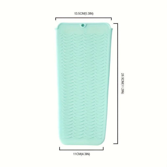 Heat Resistant Silicone Mat Pouch for Flat Iron Hot Hair Tools