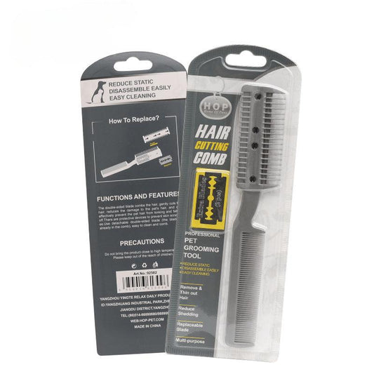 Professional Hair Cutting Thinning Razor Comb Hairdressing Comb