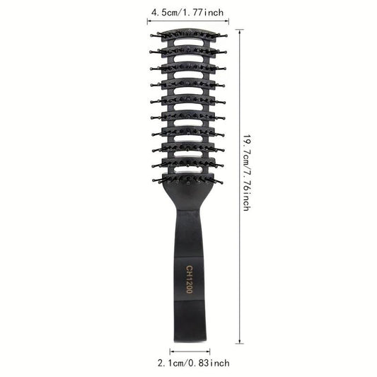 2pcs Vented Detangling Hair Brush for Fluffy Hair Styling