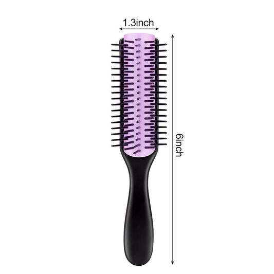 Curly Hair Styling Brush: Detangle, Shape, Define Curls